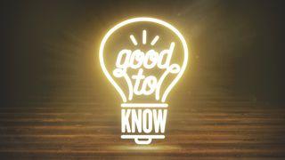 Good To Know: Good Advice For A Better Life Spreuken 22:2 Het Boek