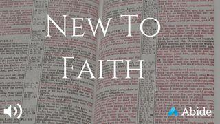 New To Faith 1 Peter 1:3-13 New International Version