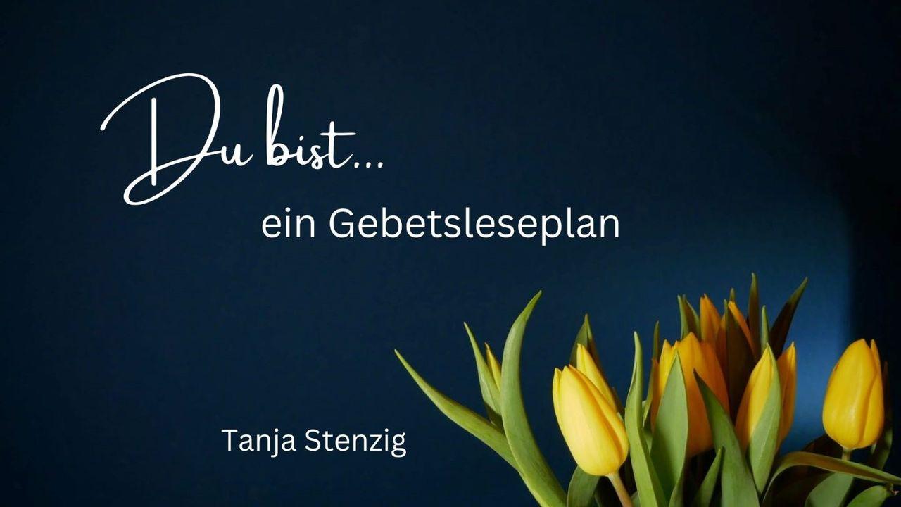 Du bist...ein Gebetsleseplan - Teil 1