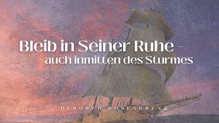 Bleib in Seiner Ruhe - auch inmitten des Sturmes Matthäus 7:24 Albrecht NT und Psalmen