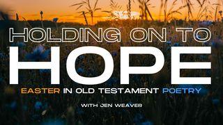 Holding on to Hope: Easter in Old Testament Poetry Isaiah 25:1 New Century Version