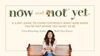 Now and Not Yet by Ruth Chou Simons Psalmen 142:3 Het Boek