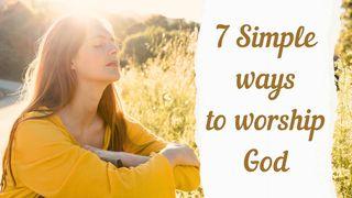 7 Simple Ways to Worship God Salmau 7:16-17 Salmau Cân Newydd 2008 (Gwynn ap Gwilym)