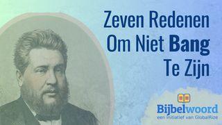 Zeven redenen om niet bang te zijn Hebreeën 13:16 BasisBijbel