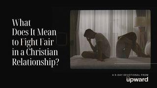 What Does It Mean to Fight Fair in a Christian Relationship? Przypowieści Salomona 18:13 Biblia, to jest Pismo Święte Starego i Nowego Przymierza Wydanie pierwsze 2018