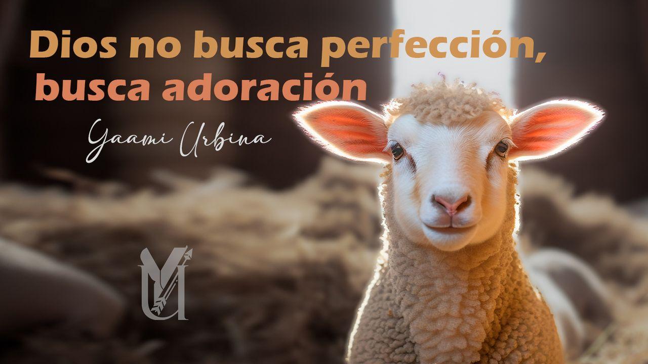 Dios no busca perfección, busca adoración.