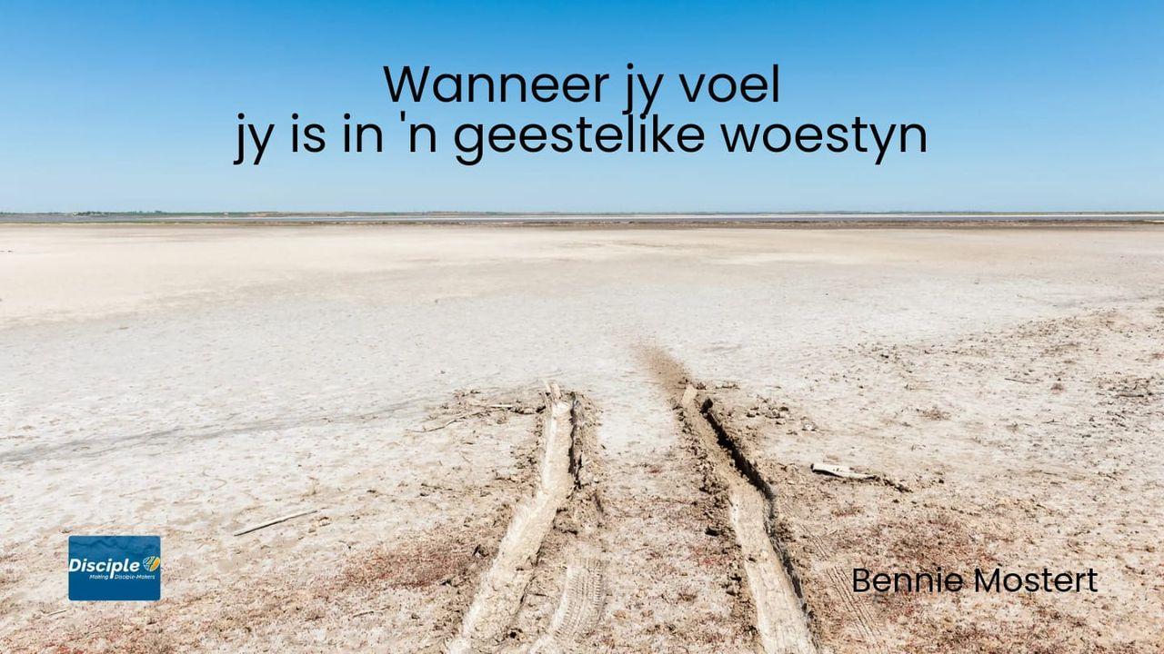 Wanneer Jy Voel Jy Is in Die Woestyn