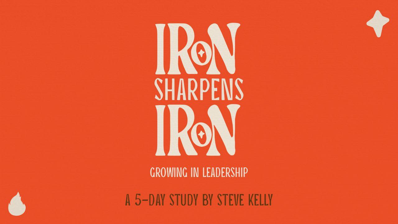 Iron Sharpens Iron: Growing in Leadership