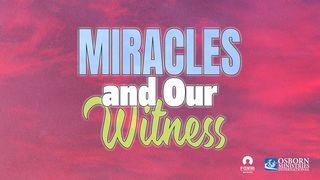 Miracles and Our Witness Êxodo 29:45-46 Nova Bíblia Viva Português