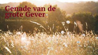 Genade van de grote Gever Psalmen 86:5 BasisBijbel