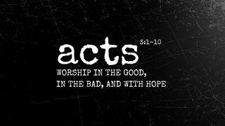 Acts 3:1-10 | Worship in the Good, in the Bad, and With Hope Jesaja 56:2 Bibel 2000