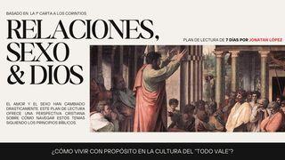 Relaciones, Sexo y Dios: ¿Cómo Vivir Con Propósito en La Cultura Del "Todo Vale"? 1 Corintios 7:1-2 Biblia Reina Valera 1960