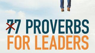 7 Proverbs For Leaders Przypowieści Salomonowych 22:1 Biblia Gdańska