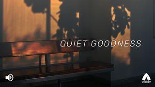 Quiet Goodness Hebreeën 13:16 Het Boek