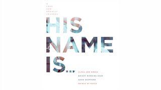 His Name Is.... Jesaja 44:6 Het Boek