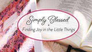 Simply Blessed—Finding Joy In The Little Things Proverbs 11:13 New International Version