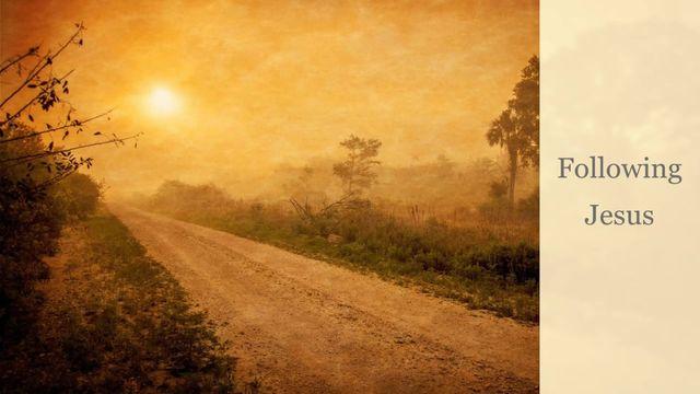 Following Jesus