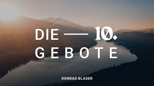Die 10 Gebote