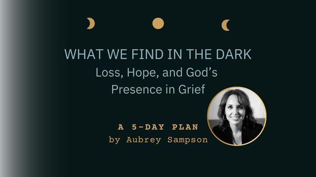 What We Find in the Dark: Loss, Hope, and God's Presence in Grief