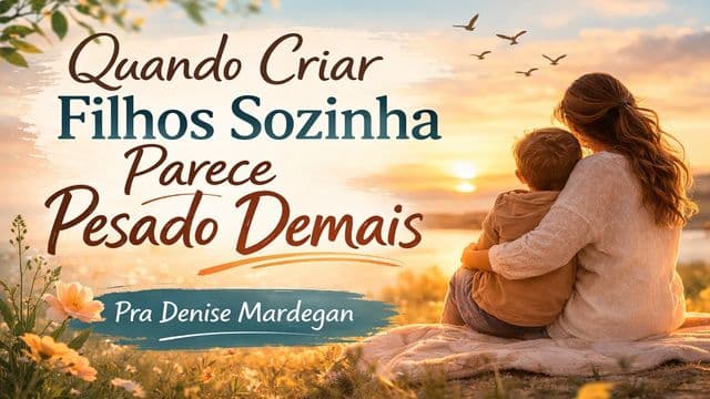 Quando Criar Filhos Sozinha Parece Pesado Demais