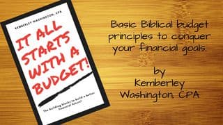 It All Starts With A Budget!