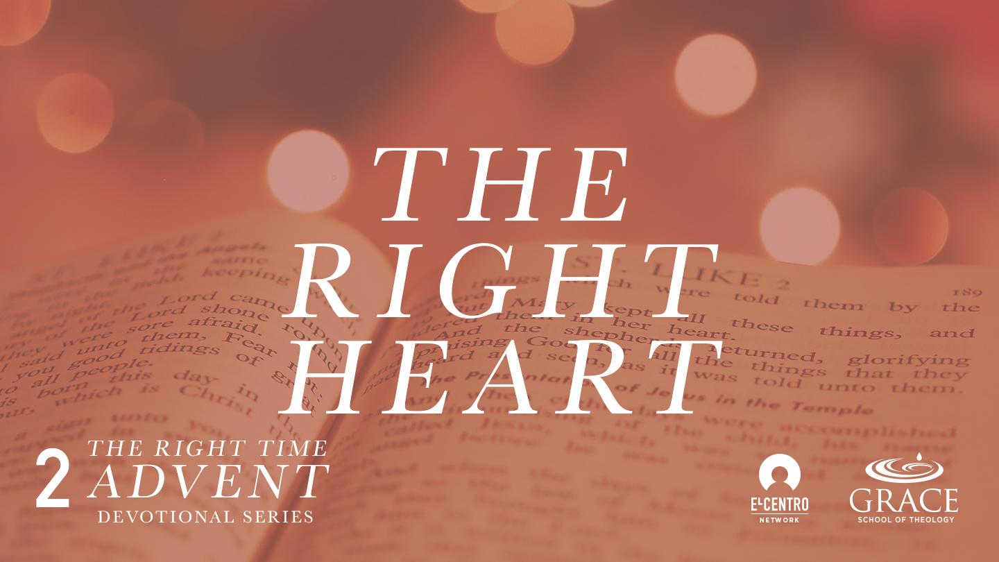 The Right Heart Matié 1:18-19 Nikál Niikɔs