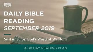 Daily Bible Reading — Sustained By God’s Word Of Wisdom