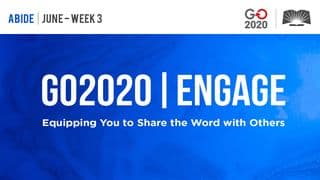 GO2020 | ENGAGE: June Week 3 - ABIDE