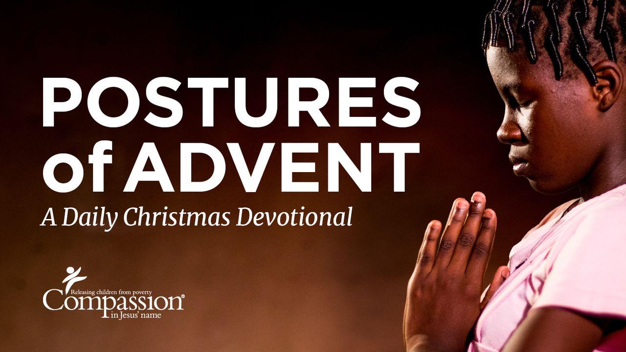 Postures Of Advent: A Daily Christmas Devotional