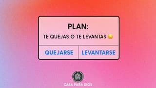 Te Quejas O Te Levantas