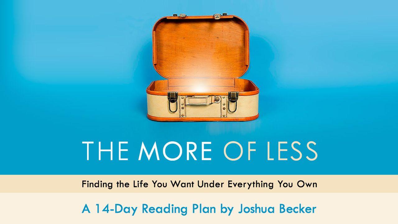 The More of Less: A Guide to Less Stuff and More Joy