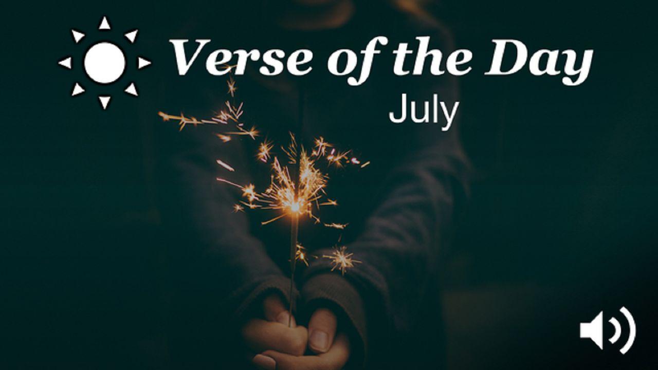 YouVersion Verse Of The Day: July