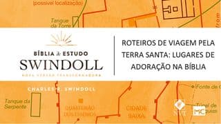 Roteiros de viagem pela Terra Santa: Lugares de adoração na Bíblia