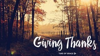 Giving Thanks
