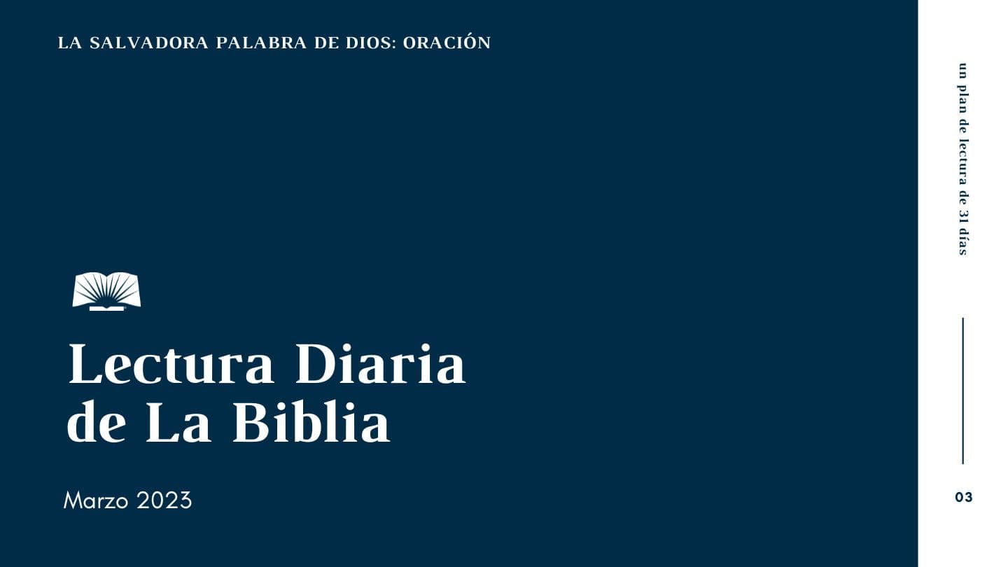 Lectura Diaria de la Biblia de marzo 2023, La salvadora Palabra de Dios: Oración SALMOS 54:1-7 Biblia Reina Valera 1960