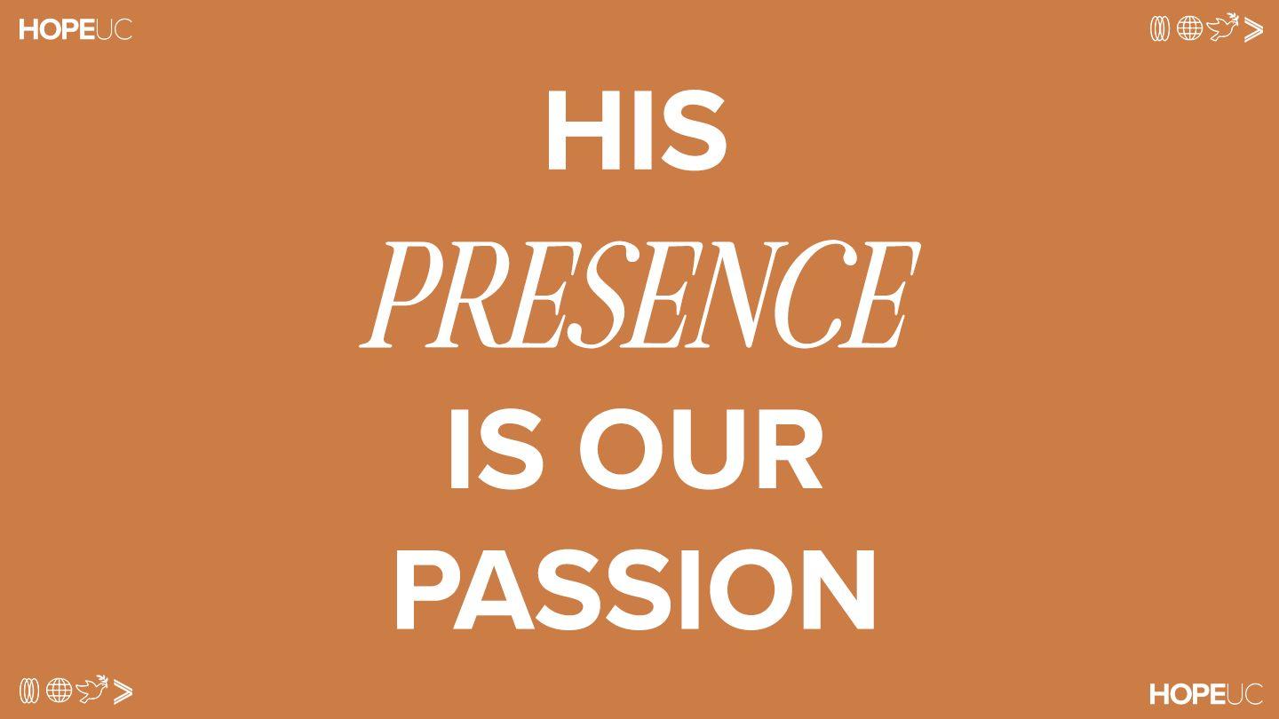 His Presence Is Our Passion Luka 21:25-26 Chimpoto