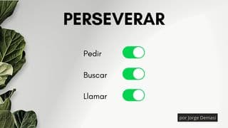 Perseverar