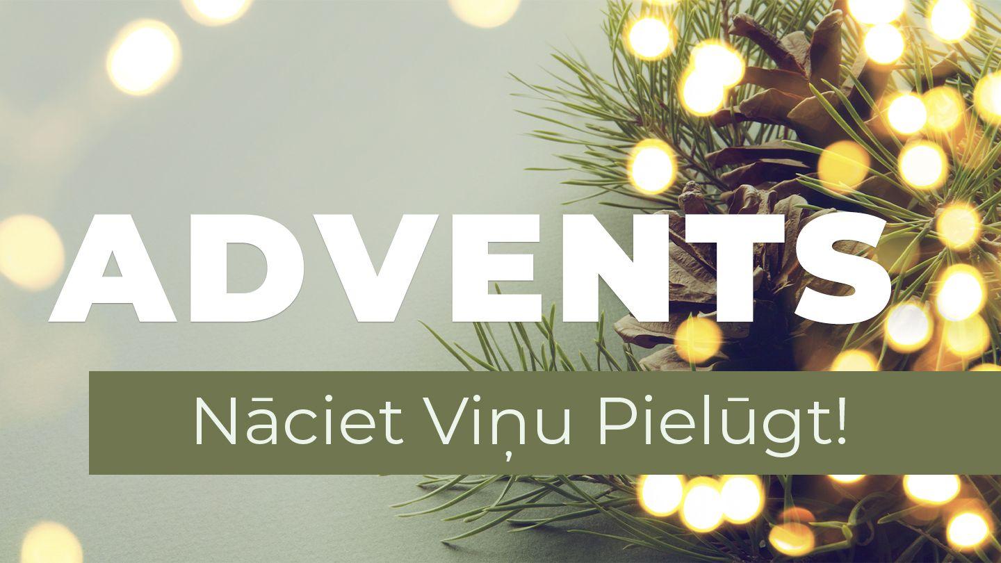 ADVENTS Nāciet Viņu Pielūgt! Matiye 2:1-2 Nouveau Testament en Guidar