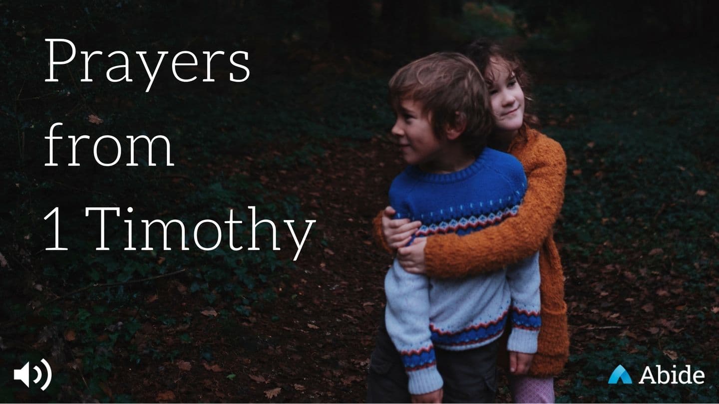 Prayers From 1 Timothy 1 Timothy 5:4 New International Version