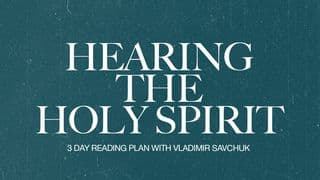 Hearing the Holy Spirit