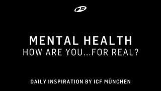 Mental Health