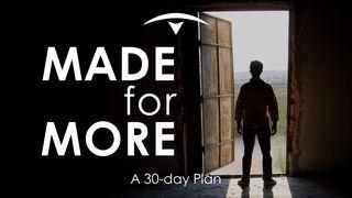 Made for More: 30 Days of Experiencing More Life, Love, and Freedom