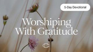 Worshiping With Gratitude