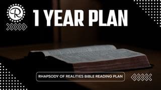 1 Year Bible Reading Plan